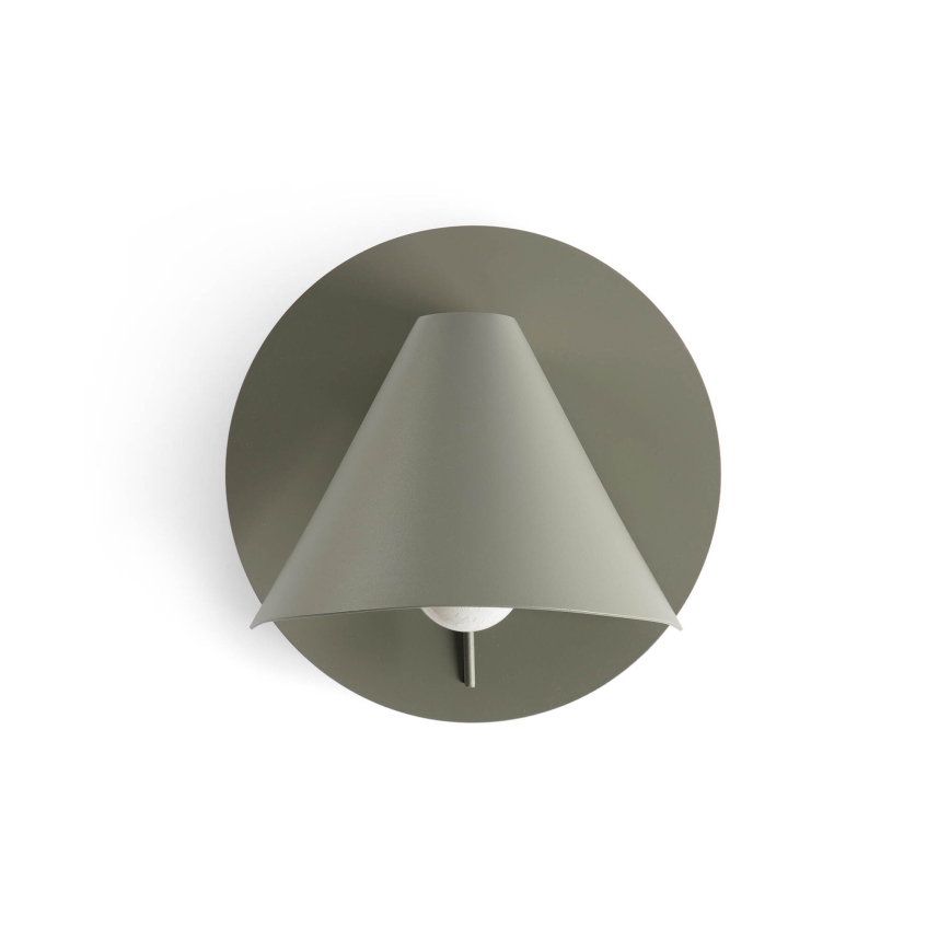 FARO 62356 - Nástěnné bodové svítidlo NOON 1xE27/15W/230V zelená