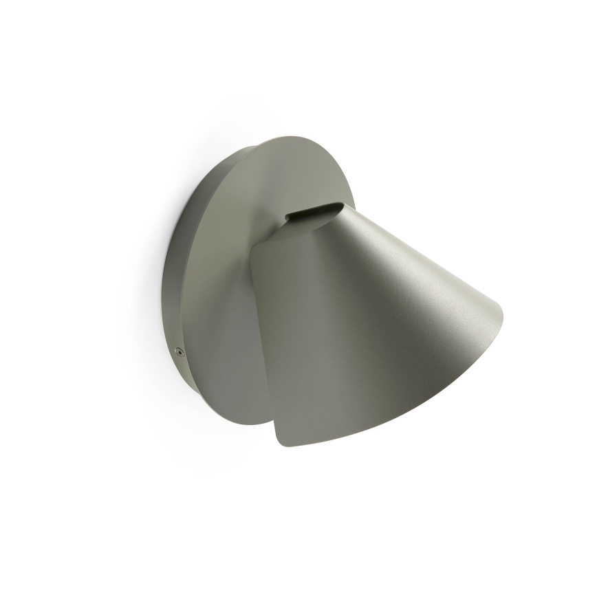 FARO 62356 - Nástěnné bodové svítidlo NOON 1xE27/15W/230V zelená