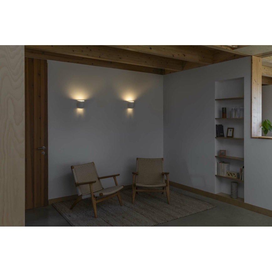 FARO 63428 - Nástěnné svítidlo KAPPU 1xE14/7W/230V 15,8x15 cm bílá