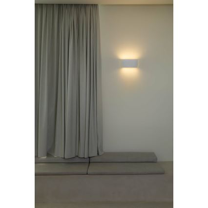 FARO 63430 - Nástěnné svítidlo KAPPU 2xE14/7W/230V 16,8x30 cm bílá