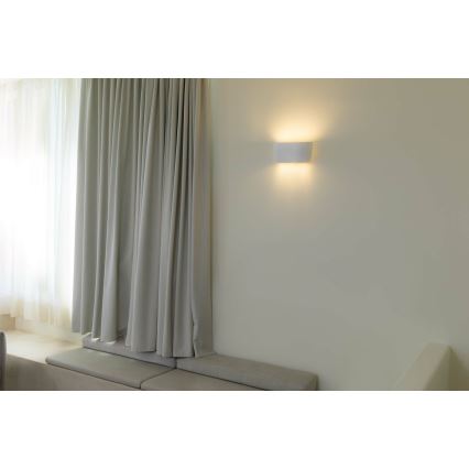 FARO 63430 - Nástěnné svítidlo KAPPU 2xE14/7W/230V 16,8x30 cm bílá