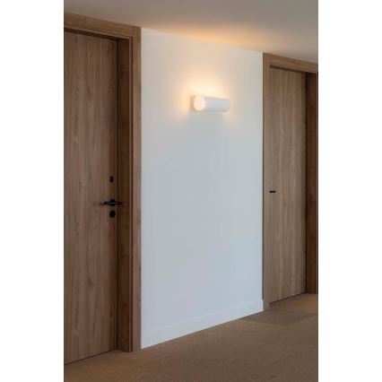 FARO 63436 - Nástěnné svítidlo TRAMA 2xE14/7W/230V bílá