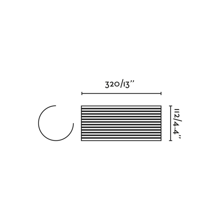 FARO 63436 - Nástěnné svítidlo TRAMA 2xE14/7W/230V bílá