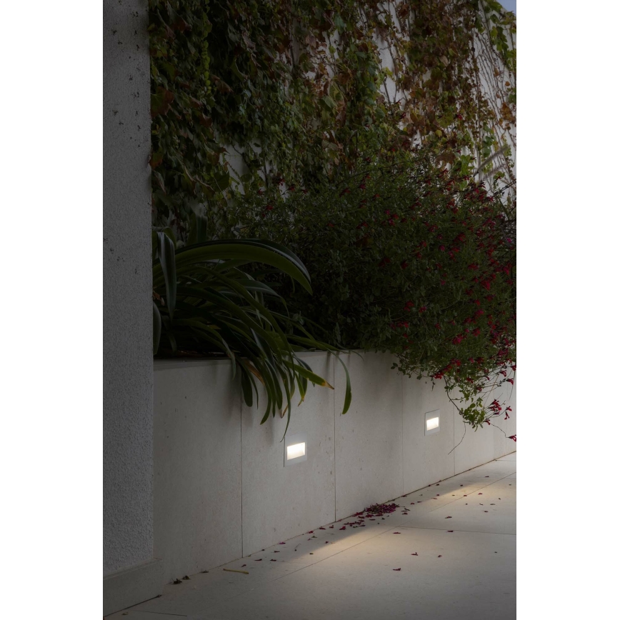 FARO 70288 - LED Vestavné svítidlo MANI LED/5W/230V 2200/2700/3200/4000K IK07 IP65 bílá