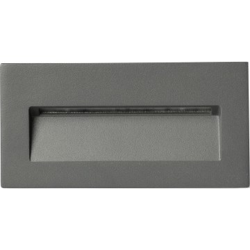 FARO 70289 - LED Vestavné svítidlo MANI LED/5W/230V 2200/2700/3200/4000K IK07 IP65 šedá
