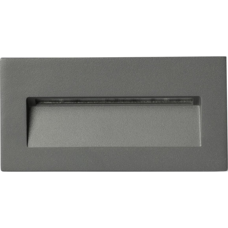 FARO 70289 - LED Vestavné svítidlo MANI LED/5W/230V 2200/2700/3200/4000K IK07 IP65 šedá