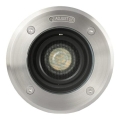 FARO 70310 - Venkovní nájezdové svítidlo GEISER 1xGU10/8W/230V IK08 IP67 nerez