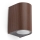 FARO 70324 - Venkovní nástěnné svítidlo ESTELA 1xGU10/5W/230V IP65 hnědá