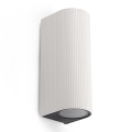 FARO 70328 - Venkovní nástěnné svítidlo ESTELA 2xGU10/5W/230V IP65 bílá