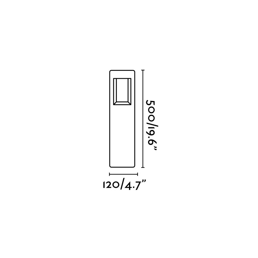 FARO 71199 - LED Venkovní lampa NAYA LED/8W/230V IP54