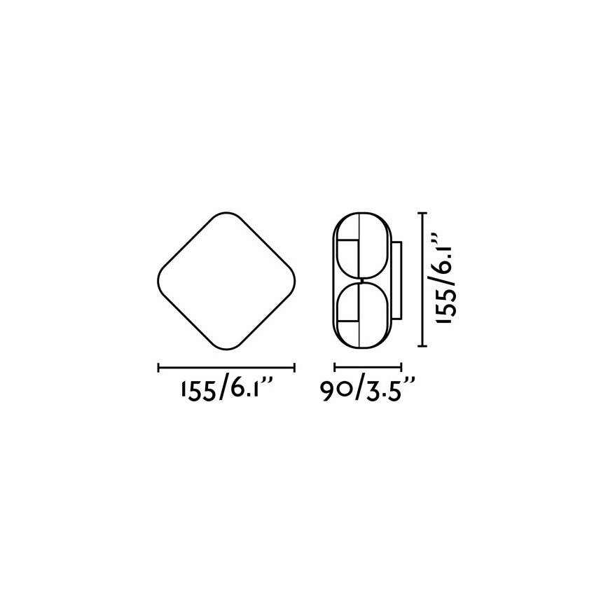 FARO 71212 - LED Venkovní nástěnné svítidlo BU-OH LED/12W/230V IP65