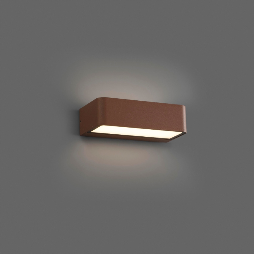 FARO 71309 - LED Venkovní nástěnné svítidlo TAKUA LED/10W/230V IP65 hnědá