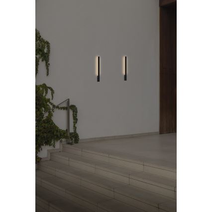FARO 71800 - LED Venkovní nástěnné svítidlo LIME LED/6W/230V 2700/3000/4000K 60 cm CRI 90 IP65 černá