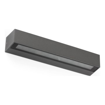FARO 71904 - LED Venkovní nástěnné svítidlo DORO 2xLED/10W/230V IP65 antracit