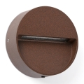 FARO 71962 - LED Schodišťové svítidlo DUNE LED/3W/230V 2200/2700/3200/4000K IP65 hnědá kulatý