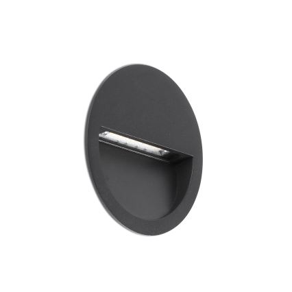FARO 71969 - LED Vestavné svítidlo POMA LED/3W/230V 2200/2700/3200/4000K IP65 antracit