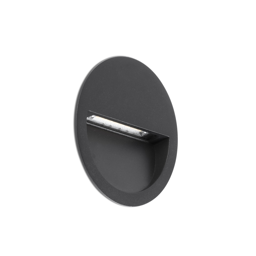 FARO 71969 - LED Vestavné svítidlo POMA LED/3W/230V 2200/2700/3200/4000K IP65 antracit