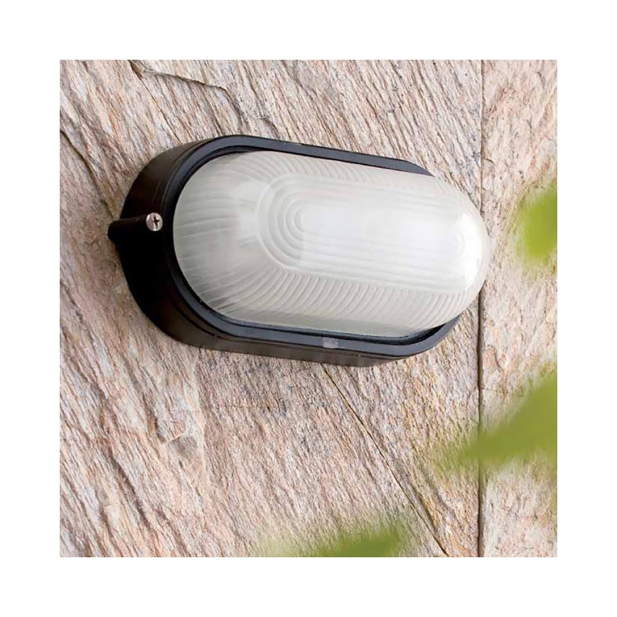 FARO 72001 - Venkovní nástěnné svítidlo DERBY-P 1xE27/60W/230V IP44