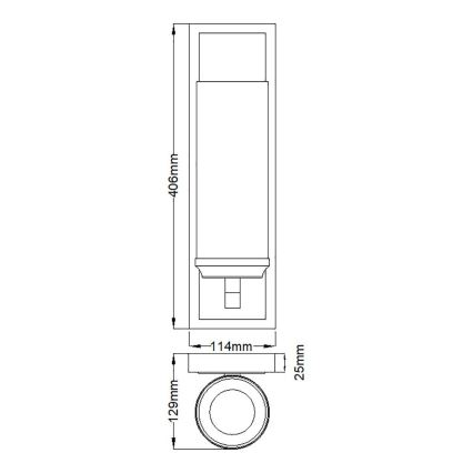 Feiss - LED Koupelnové nástěnné svítdilo AMALIA 1xG9/3,5W/230V IP44 lesklý chrom