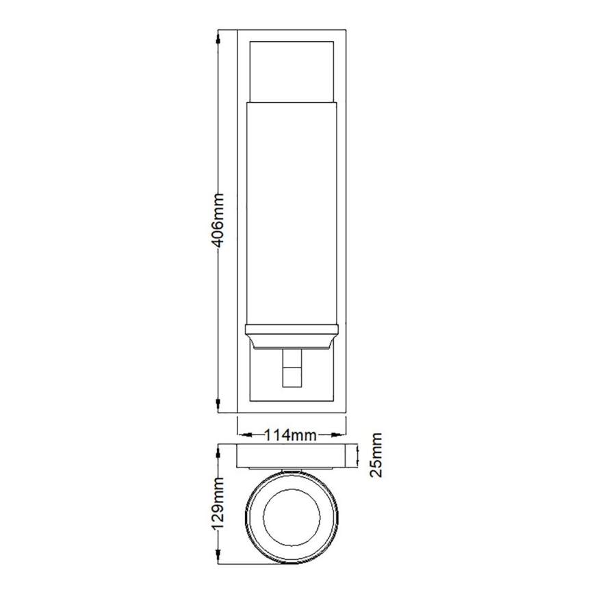 Feiss - LED Koupelnové nástěnné svítdilo AMALIA 1xG9/3,5W/230V IP44 lesklý chrom