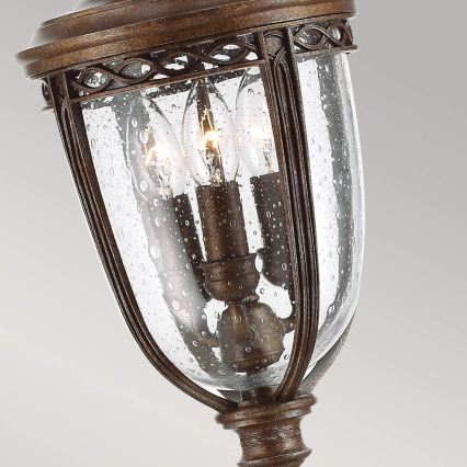 Feiss - Venkovní lampa ENGLISH BRIDLE 3xE14/60W/230V IP44