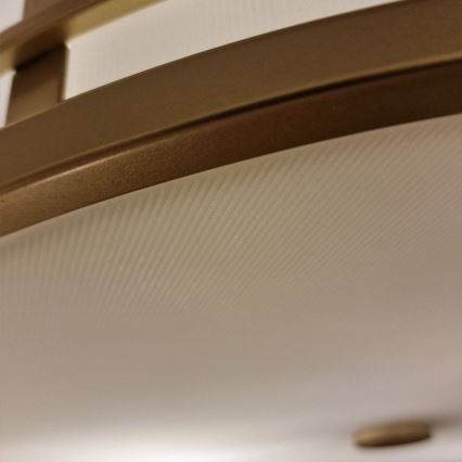 Feiss - Stropní svítidlo FUSION 3xE27/40W/230V zlatá