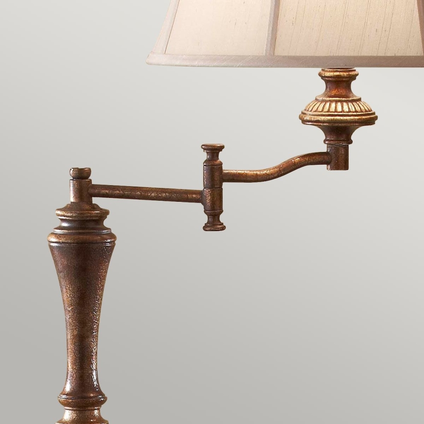 Feiss - Stojací lampa GIBSON 1xE27/60W/230V