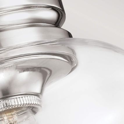 Feiss - Stropní svítidlo HOUNSLOW 1xE27/60W/230V lesklý chrom