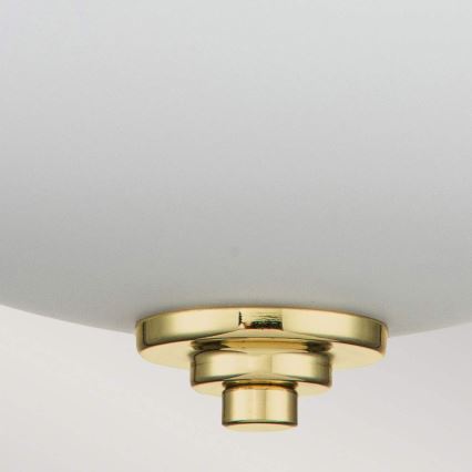 Feiss - Koupelnové stropní svítidlo MALIBU 2xE27/60W/230V IP44 zlatá