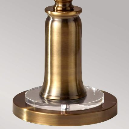 Feiss - Stojací lampa STATEROOM 2xE27/60W/230V mosaz