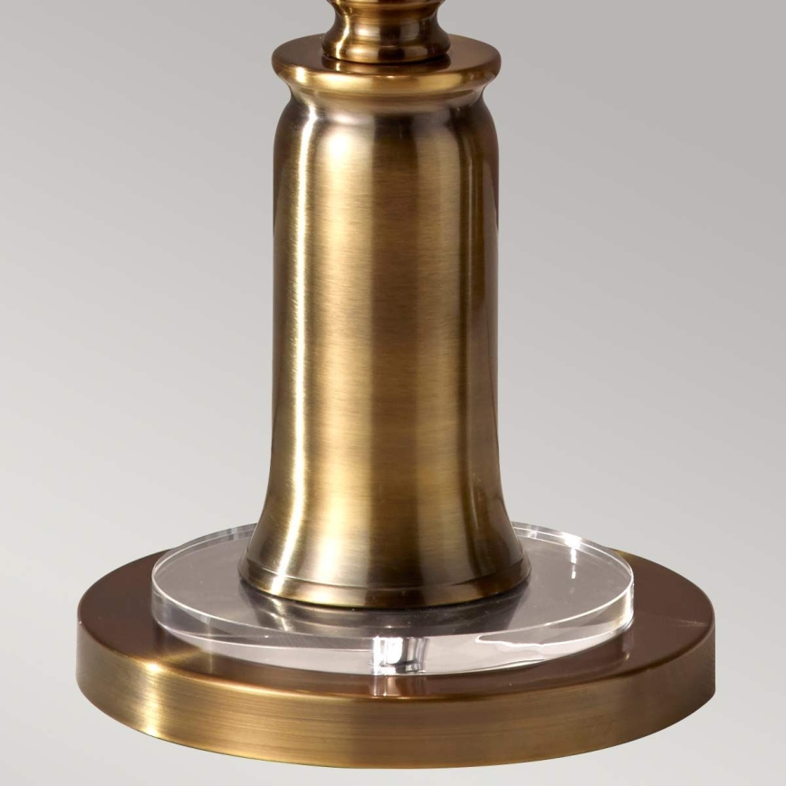 Feiss - Stojací lampa STATEROOM 2xE27/60W/230V mosaz