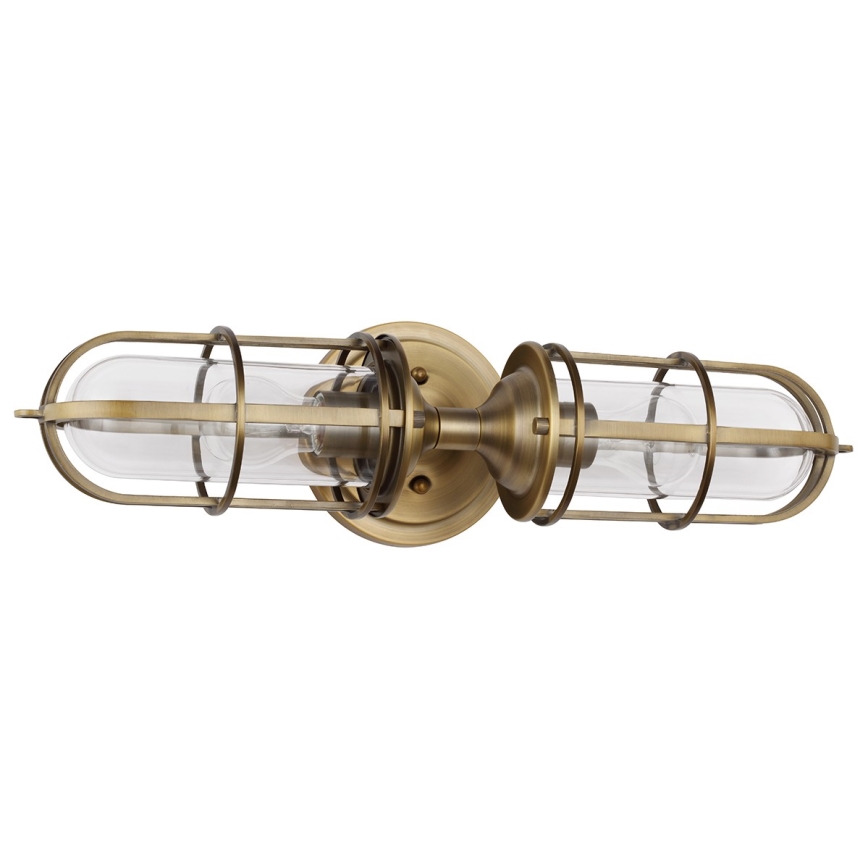 Feiss - Venkovní nástěnné svítidlo URBAN 2xE27/60W/230V IP44 bronz