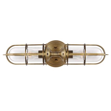 Feiss - Venkovní nástěnné svítidlo URBAN 2xE27/60W/230V IP44 bronz