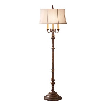 Feiss - Stojací lampa GIBSON 4xE27/60W/230V