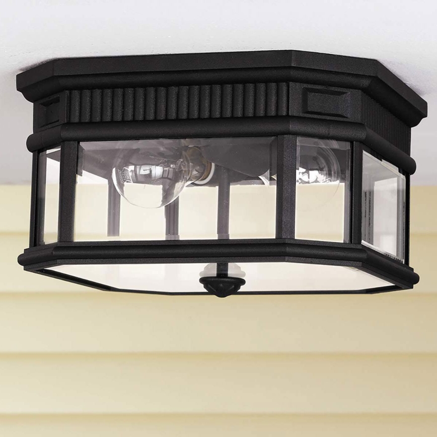 Feiss - Venkovní stropní svítidlo COTSWOLD LANE 2xE27/60W/230V IP44