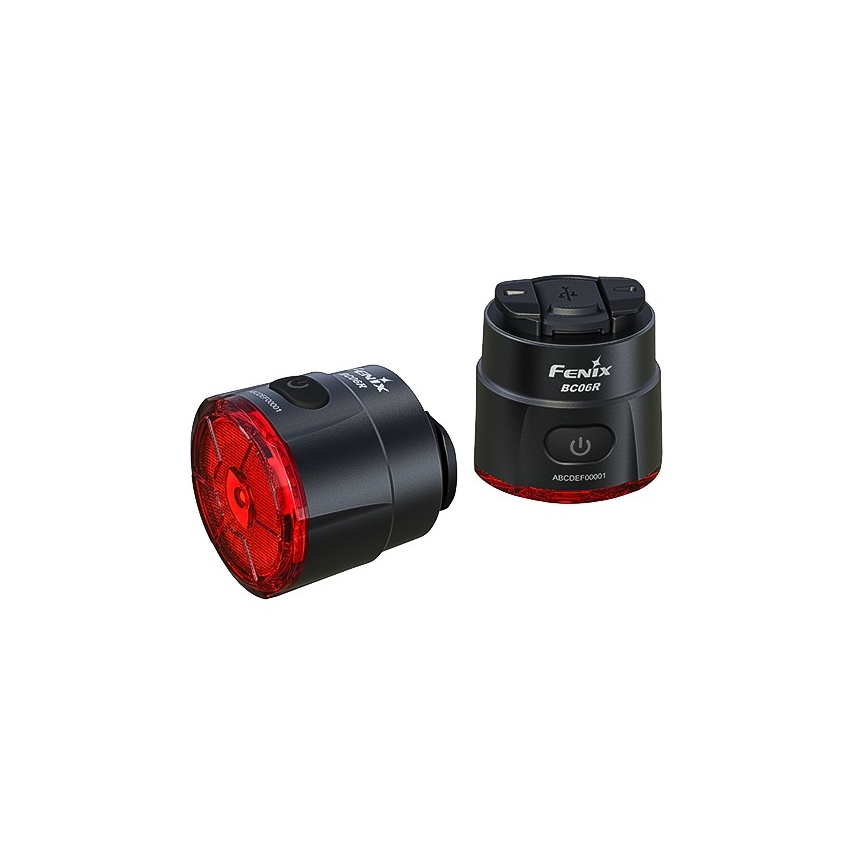 Fenix BC06R - LED Stmívatelná nabíjecí blikačka na kolo LED/USB IP66 90 lm 24,5 h 560 mAh