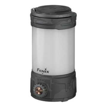Fenix CL26RPROCAM - LED Stmívatelná přenosná nabíjecí lampa LED/USB IP66 650 lm 408 h šedá
