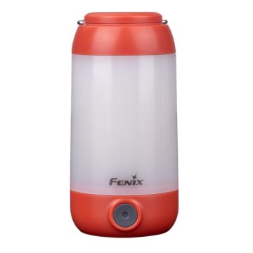 Fenix CL26RRED - LED Stmívatelná přenosná nabíjecí lampa LED/USB/2xCR123A IP66 400 lm 400 h 2600 mAh oranžová