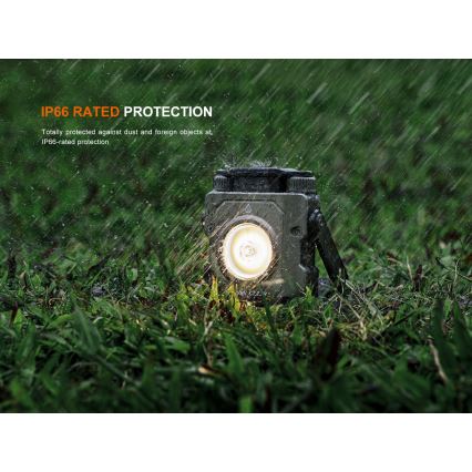 Fenix CL27RGRE - LED Stmívatelné nabíjecí svítidlo LED/USB IP66 1600 lm 285 h 5000 mAh