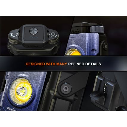 Fenix CL27RGRE - LED Stmívatelné nabíjecí svítidlo LED/USB IP66 1600 lm 285 h 5000 mAh