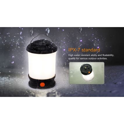 Fenix CL30R - LED Přenosná nabíjecí lampa LED/USB/6xCR123A IPX7 650 lm 300 h 2600 mAh
