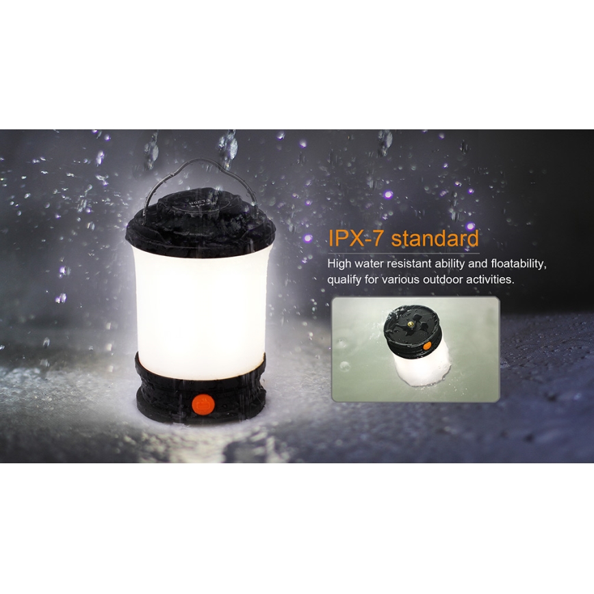 Fenix CL30R - LED Přenosná nabíjecí lampa LED/USB/6xCR123A IPX7 650 lm 300 h 2600 mAh