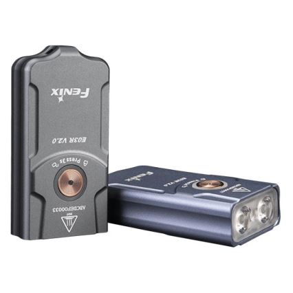 Fenix E03RV20GREY - LED Nabíjecí svítilna LED/USB IP66 500 lm 30 h 400 mAh