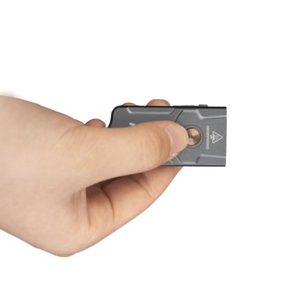Fenix E03RV20GREY - LED Nabíjecí svítilna LED/USB IP66 500 lm 30 h 400 mAh