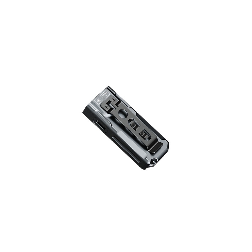 Fenix E06RGRY - LED Stmívatelná nabíjecí svítilna UV LED/USB IP66 700 lm 60 h šedá