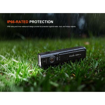 Fenix E06RPROEUBLC- LED Stmívatelná nabíjecí svítilna LED/USB 1650 mAh IP66 1600 lm 111 h černá