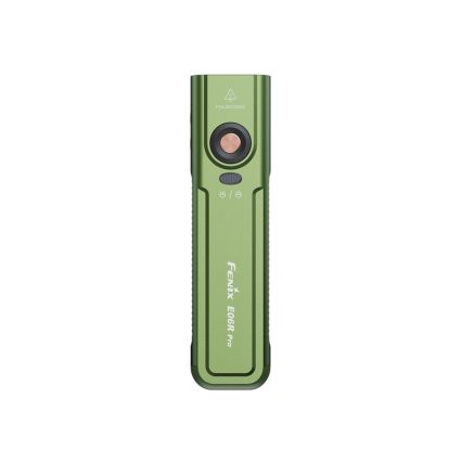 Fenix E06RPROEUOLI - LED Stmívatelná nabíjecí svítilna LED/USB 1650 mAh IP66 1600 lm 111 h zelená