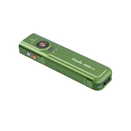 Fenix E06RPROEUOLI - LED Stmívatelná nabíjecí svítilna LED/USB 1650 mAh IP66 1600 lm 111 h zelená