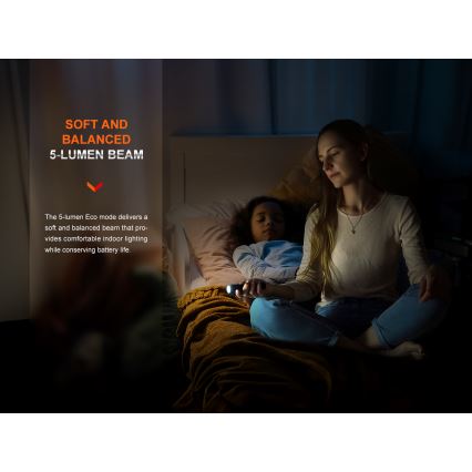 Fenix E28RV20 - LED Stmívatelná nabíjecí svítilna LED/USB/2xCR123A IP68 1700 lm 260 h 3400 mAh