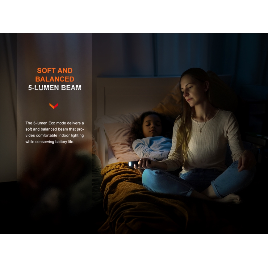 Fenix E28RV20 - LED Stmívatelná nabíjecí svítilna LED/USB/2xCR123A IP68 1700 lm 260 h 3400 mAh